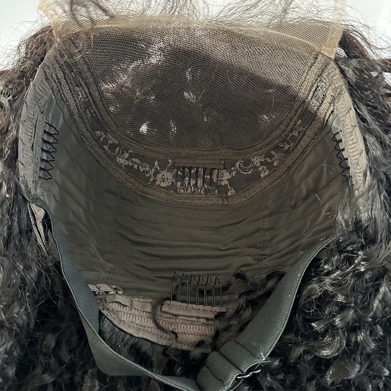 custom Multi Curl 5x5 lace closure wig wholesale