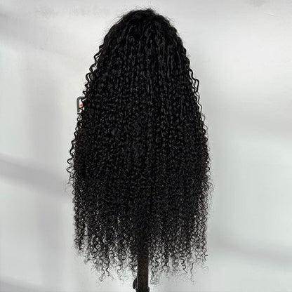 Natural Black Pixie Curly Black Hair Wigs – 13*6 HD Lace Frontal Bulk for Resellers