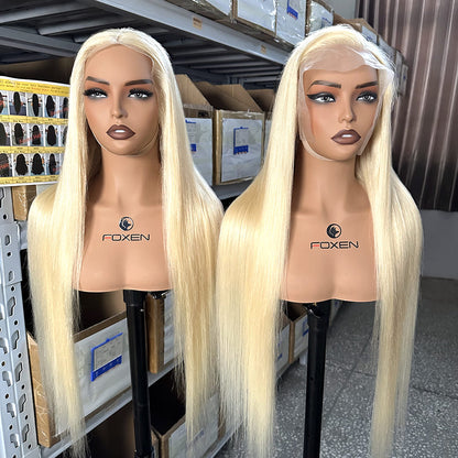 Factory Direct 613 Straight 13x4 Lace Front Human Hair Wig Wholesale