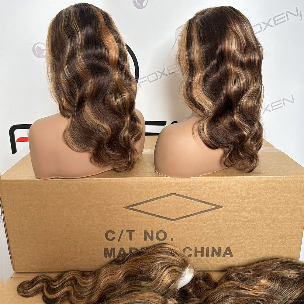 minimum order P4/27 ombre body wave hair