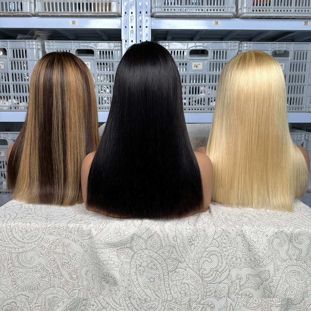 Overstock 13x4 One-Piece Bob Lace Front Wig Mixed Wholesale
