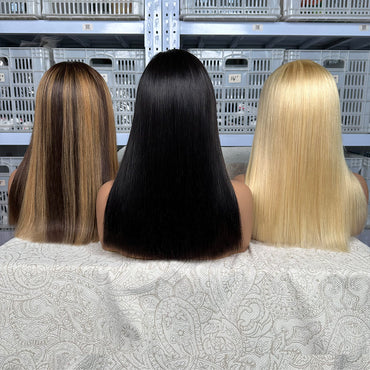 Overstock 13x4 One-Piece Bob Lace Front Wig Mixed Wholesale