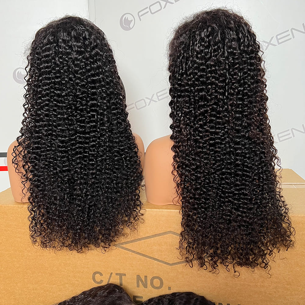 Spanish curly human hair wigs wholesale supplier