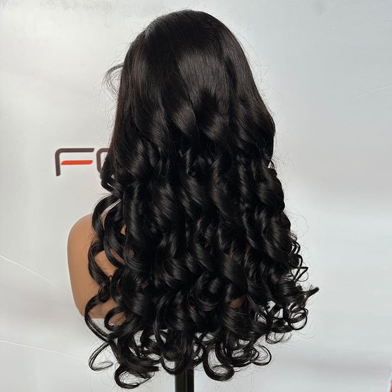 custom Spiral Curl wig supplier for repeat orders