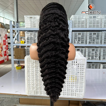 human hair black wig