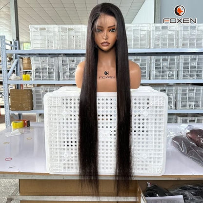 40 Inches Natural Black Straight Hair Wigs Factory Wholesale Lots