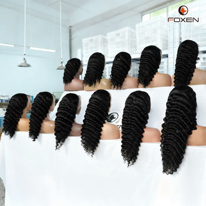 wholesale market deep wave hair wigs