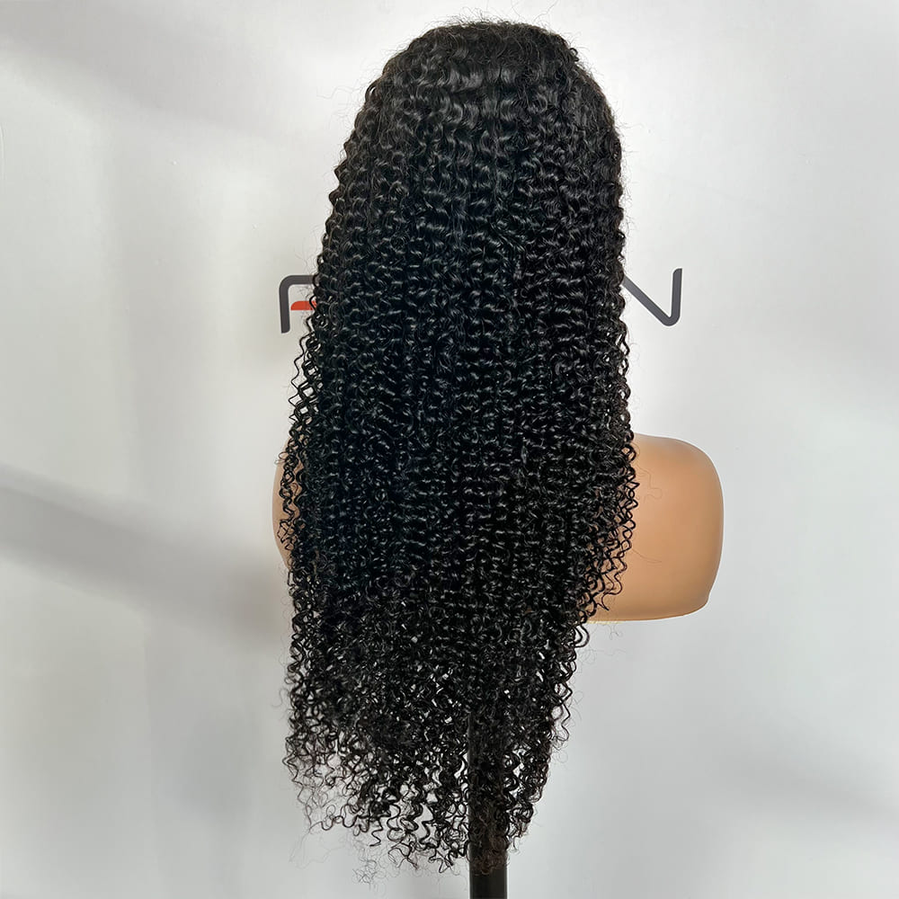 premium Spanish curly human hair wig for B2B buyers