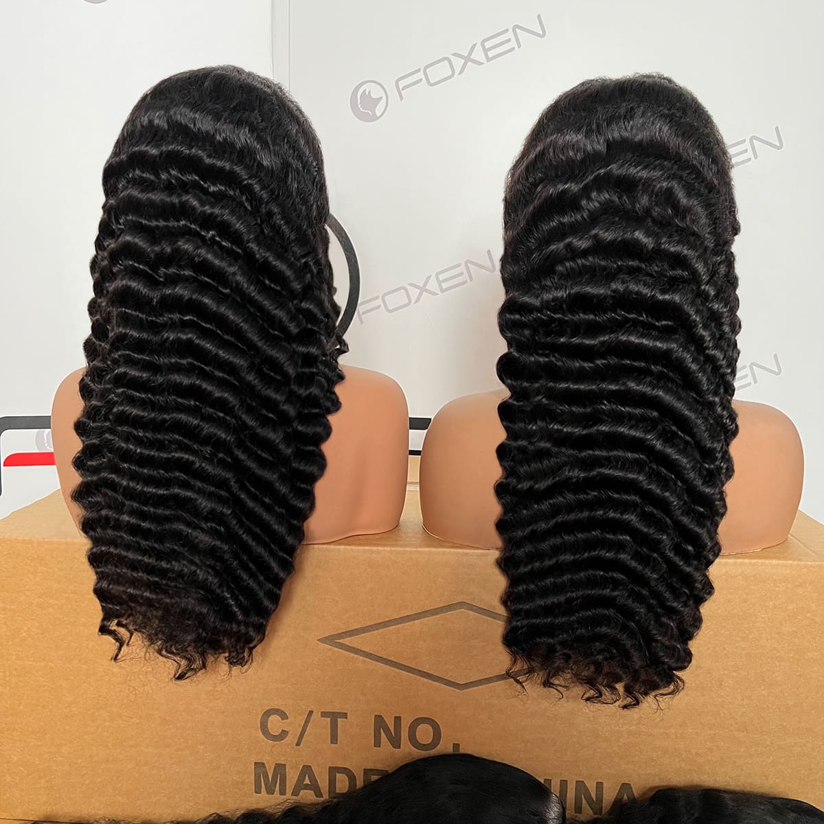 Deep wave bulk hair extensions