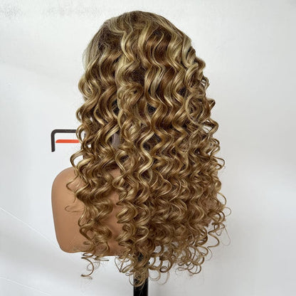 P4/613 highlight loose wave 13x4 HD lace wig