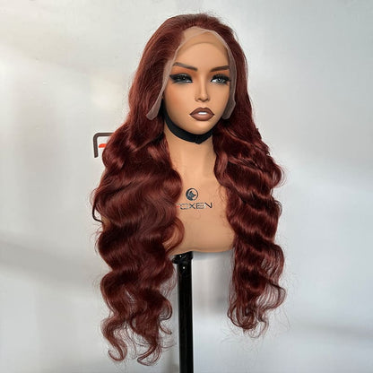 13x5 lace frontal body wave wigs in custom colors