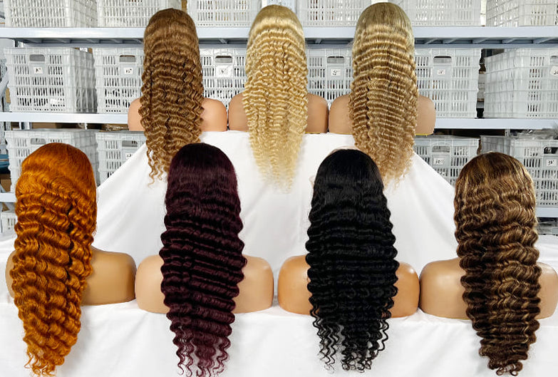 hand-knotted wig factory bulk