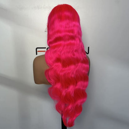 pink body wave wigs factory direct shipping