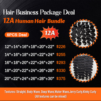 raw human hair bundles