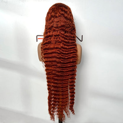 13x4 lace front deep wave wigs for professional stylists