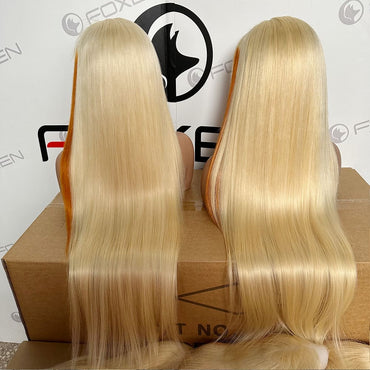 blonde ginger ombre 13x4 lace front wigs