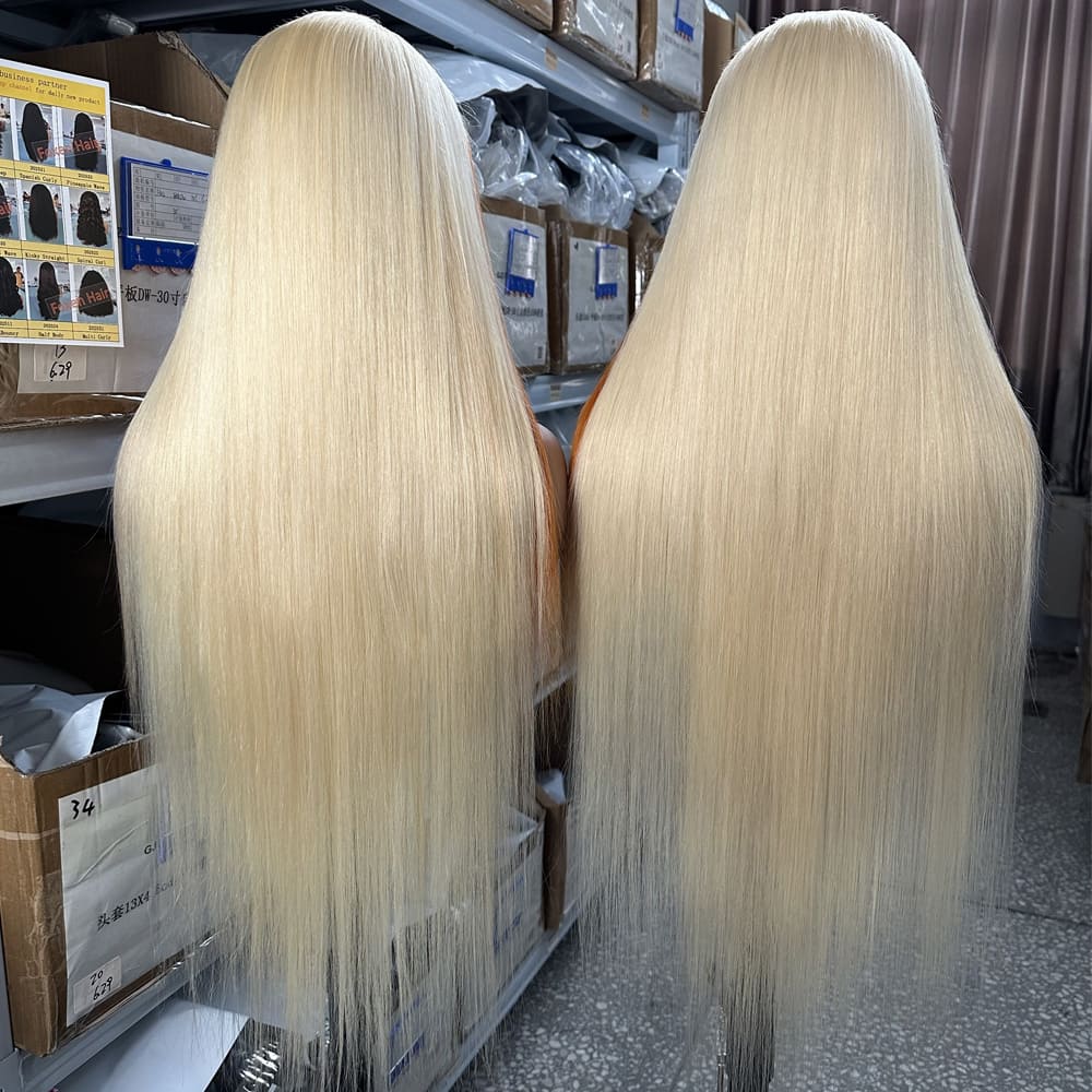 ginger blonde ombre wigs with baby hair