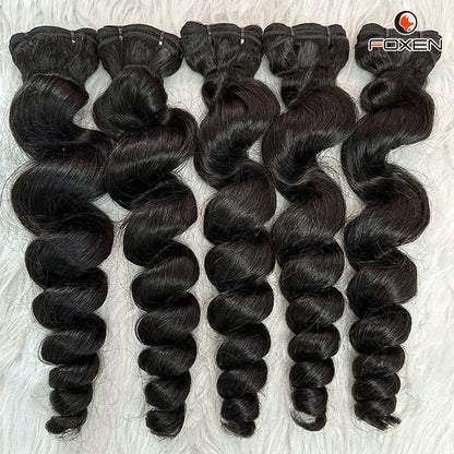 Low MOQ 5pcs Loose Wave Hair Bundles Factory Wholesale