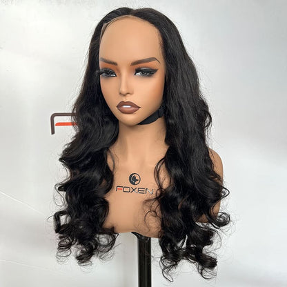 26 inch natural black human hair wigs for B2B buyers