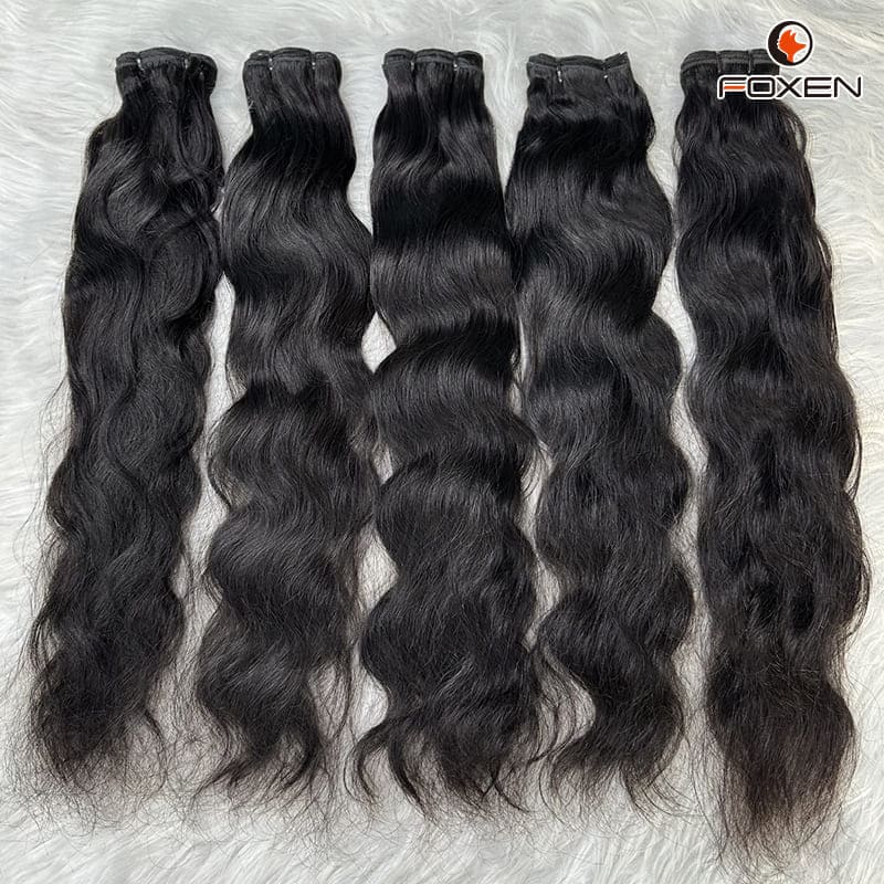 Black Natural Wave Hair Bundles for Hair Weave – Factory Bulk Sale
