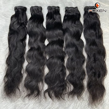 Black Natural Wave Hair Bundles for Hair Weave – Factory Bulk Sale