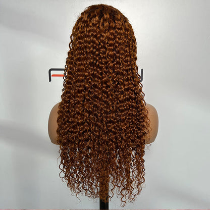 extra full ginger lace front wig bulk