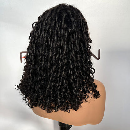 wholesale natural black transparent lace frontal wig