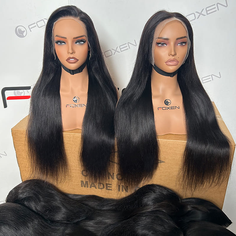 straight human hair full lace wigs