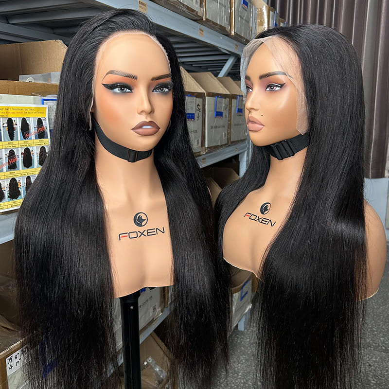 human hair wigs straight black hair wig