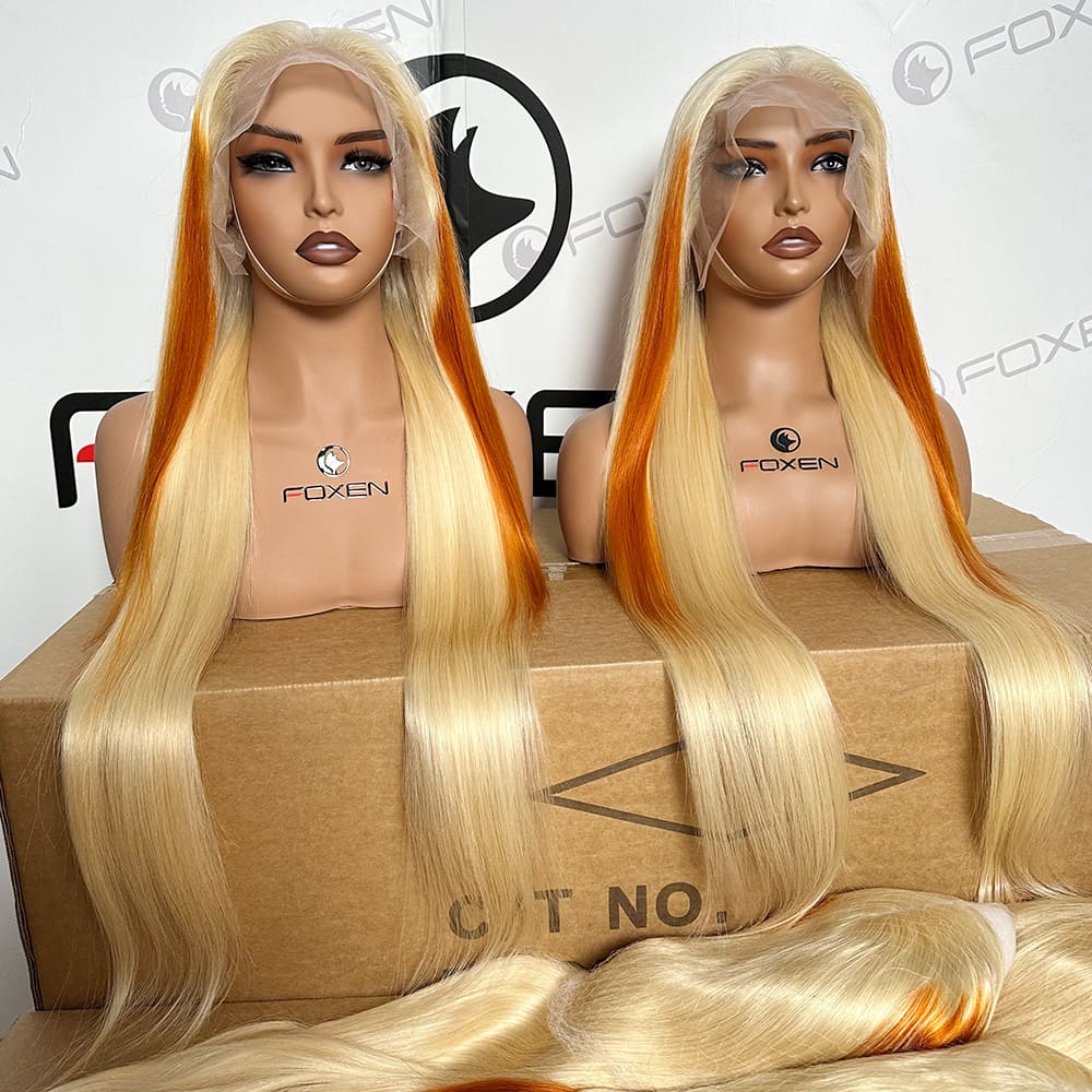 wholesale ginger 13x4 lace front wigs