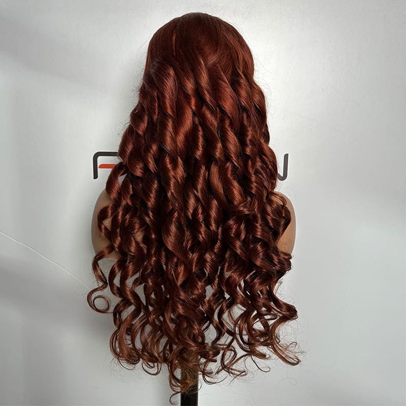 buy spiral curl HD lace front wig online