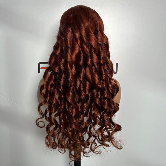 buy spiral curl HD lace front wig online