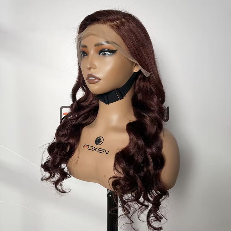 lace front wig wholesale supplier custom red wave