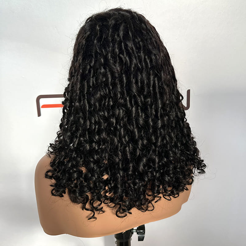 13x6 natural black curly lace frontal wig bulk purchasing