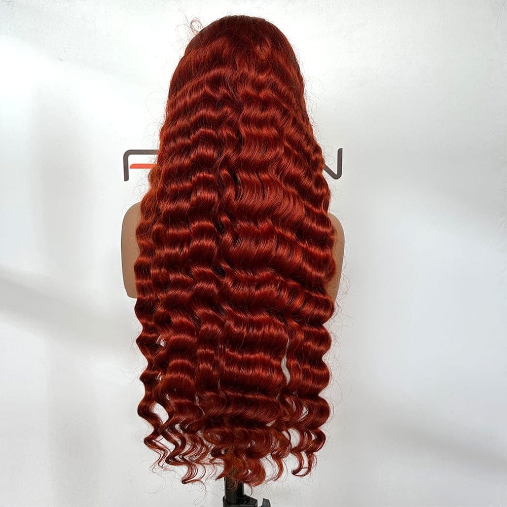 5x5 HD lace deep wave wig supplier