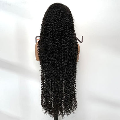 13x6 transparent HD lace Jerry Curly wig supplier