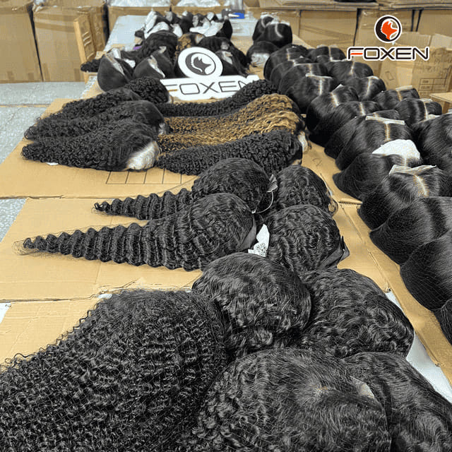 foxen hair wholesaler 100% real human hair wigs